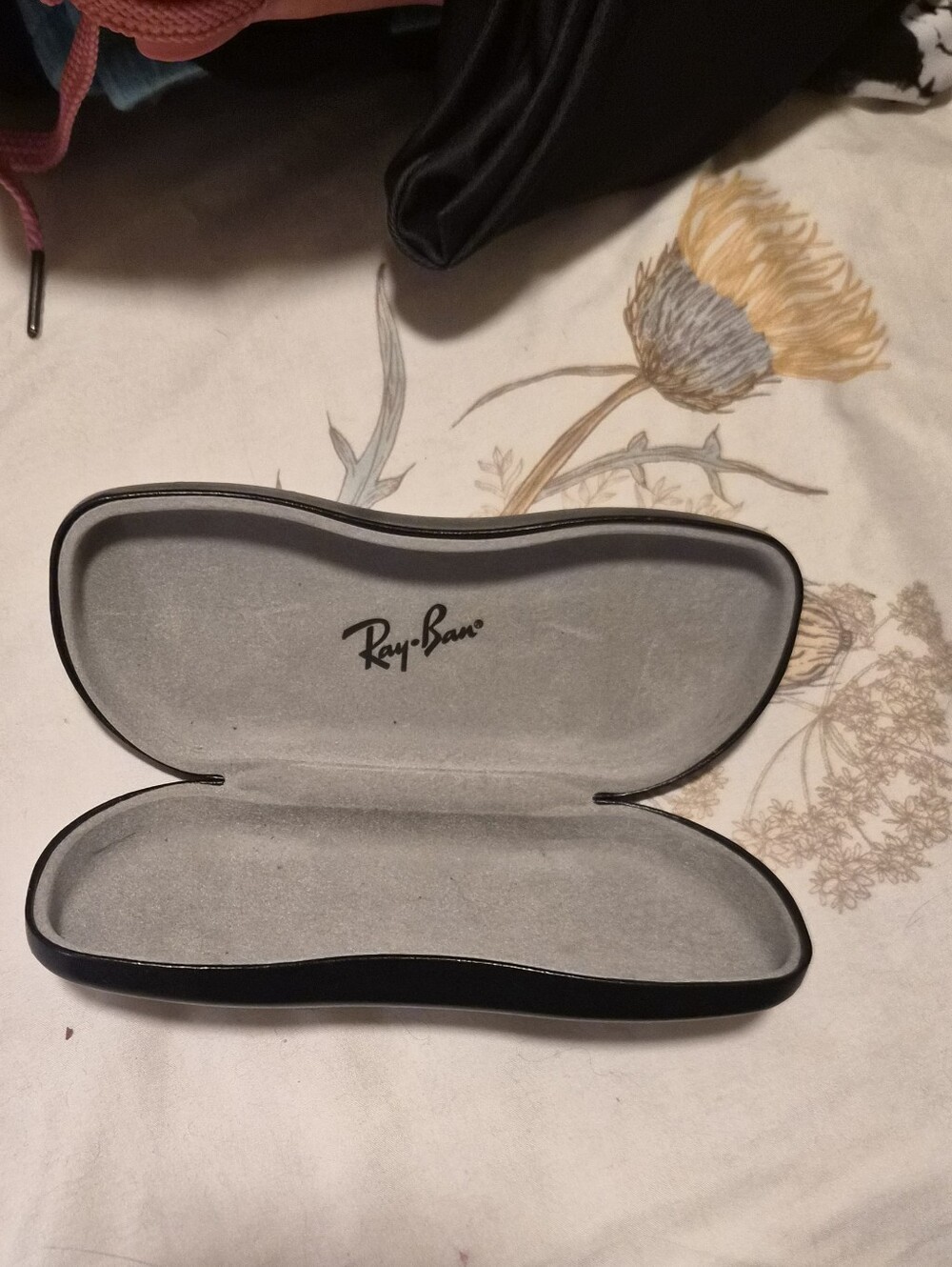 Genuine Ray-Ban Eyeglass Sunglasses Hard Case Black